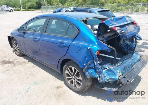 2014 Honda Civic Ex z USA, uszkodzony, nr VIN 19XFB2F8XEE072786
